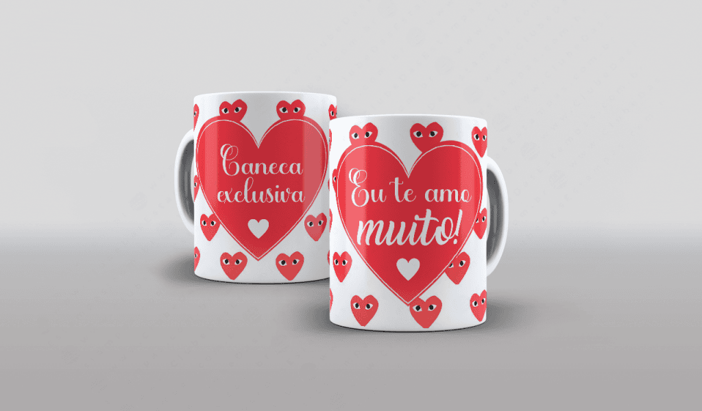ARTE PARA CANECA - EU TE AMO MUITO-2713