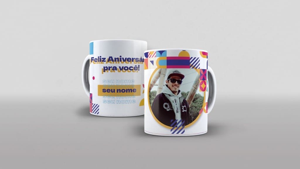 ARTE PARA CANECA - FELIZ ANIVERSÁRIO-2749