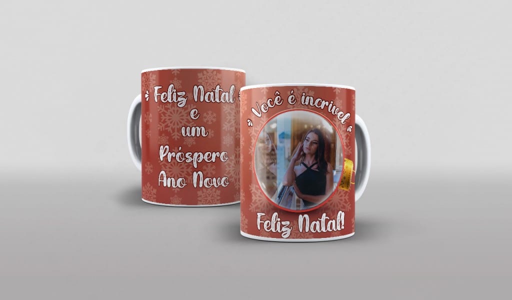 ARTE PARA CANECA - NATAL MOLDURA-2755
