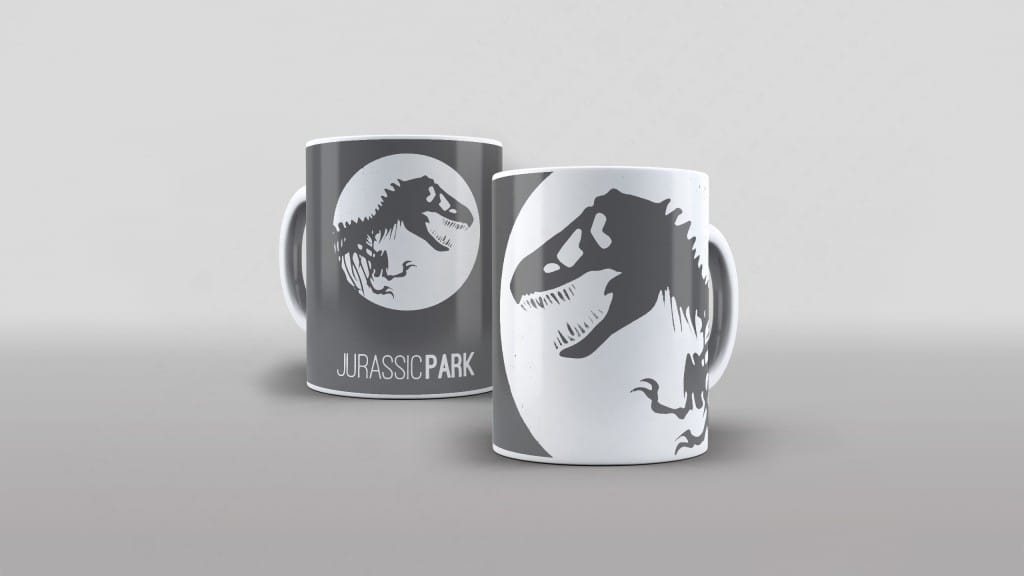 ARTE PARA CANECA - JURASSIC WORLD - DOMÍNIO-2858