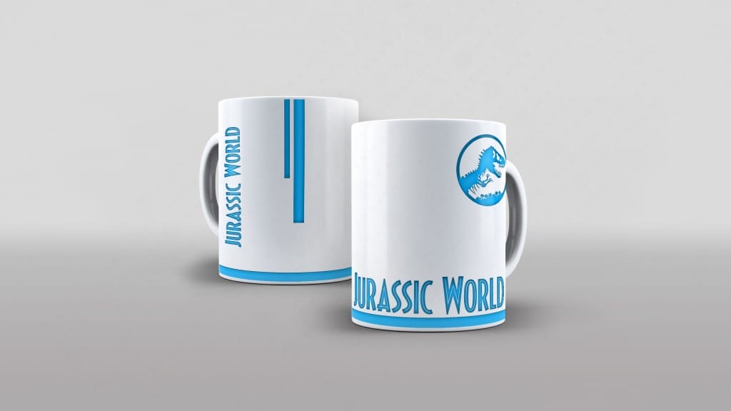 ARTE PARA CANECA - JURASSIC WORLD - DOMÍNIO-2871