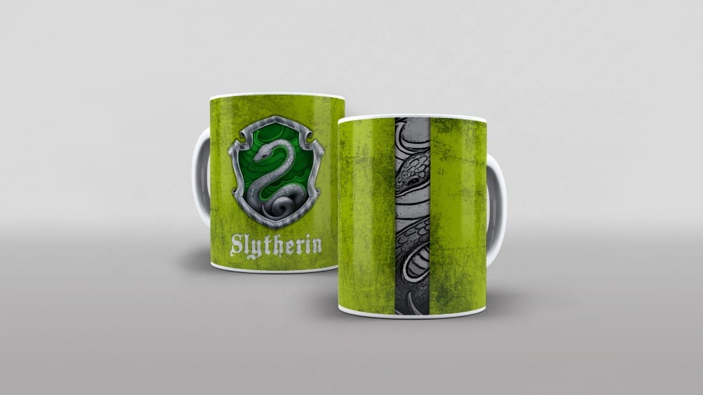ARTE PARA CANECA - CASA SLYTHERIN SONSERINA-2873