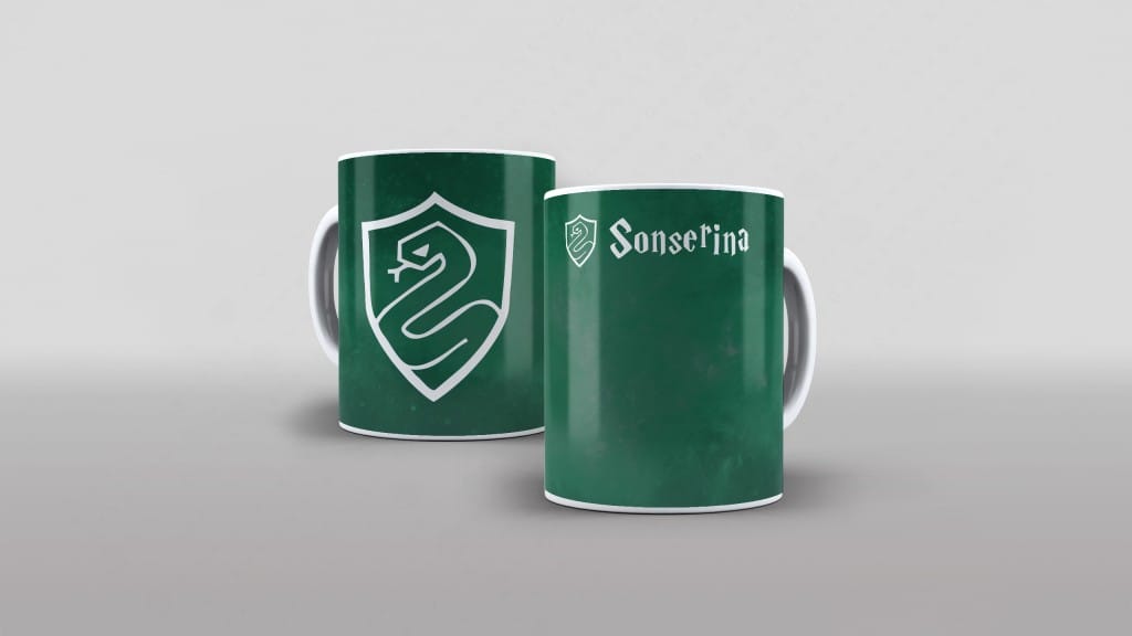ARTE PARA CANECA CASA SONSERINA - HARRY POTTER-2876