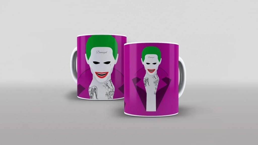 ARTE PARA CANECA - CORINGA JOKER-2906