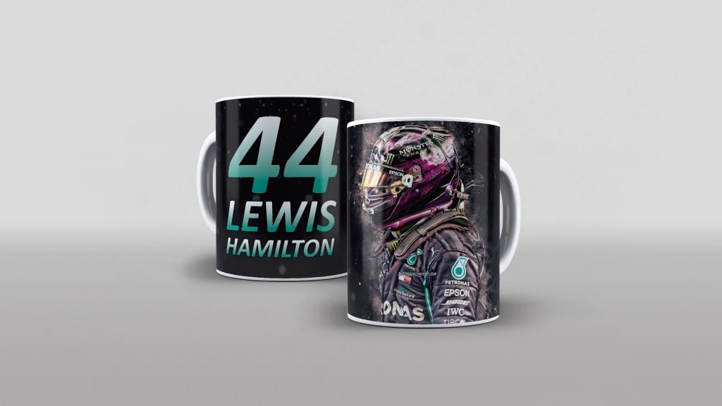 ARTE PARA CANECA LEWIS HAMILTON-2920