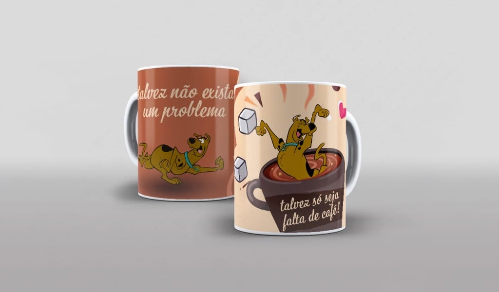 ARTE PARA CANECA SCOOBY-DOO-2941