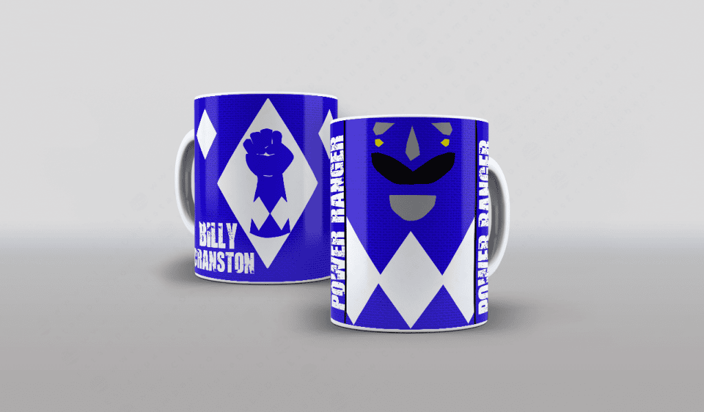 ARTE PARA CANECA - POWER RANGER AZUL (VERSÃO 2-2962