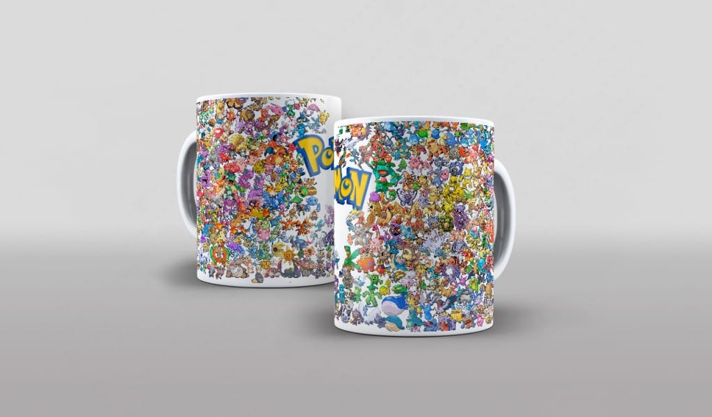 ARTE PARA CANECA - POKEMON-2988