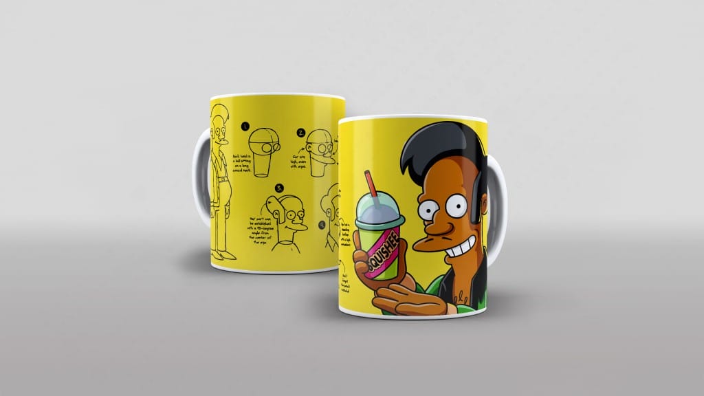 ARTE PARA CANECA OS SIMPSONS - COLEÇÃO-3030