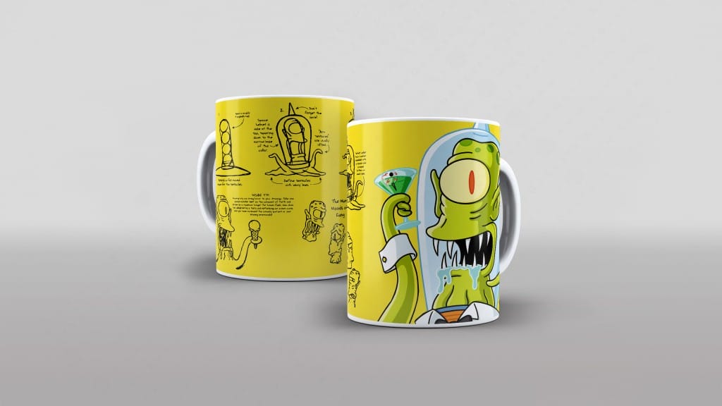 ARTE PARA CANECA OS SIMPSONS - COLEÇÃO-3034