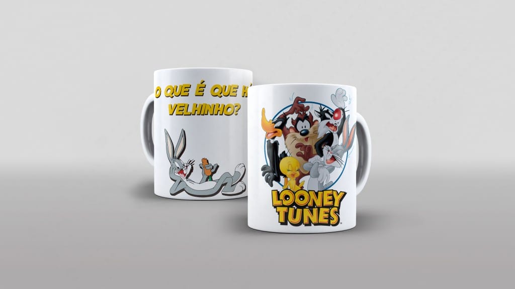 ARTE PARA CANECA - LOONEY TUNES-3055