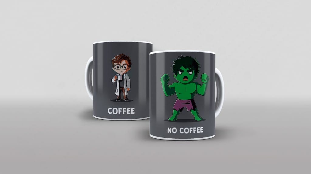 ARTE PARA CANECA HULK-3061