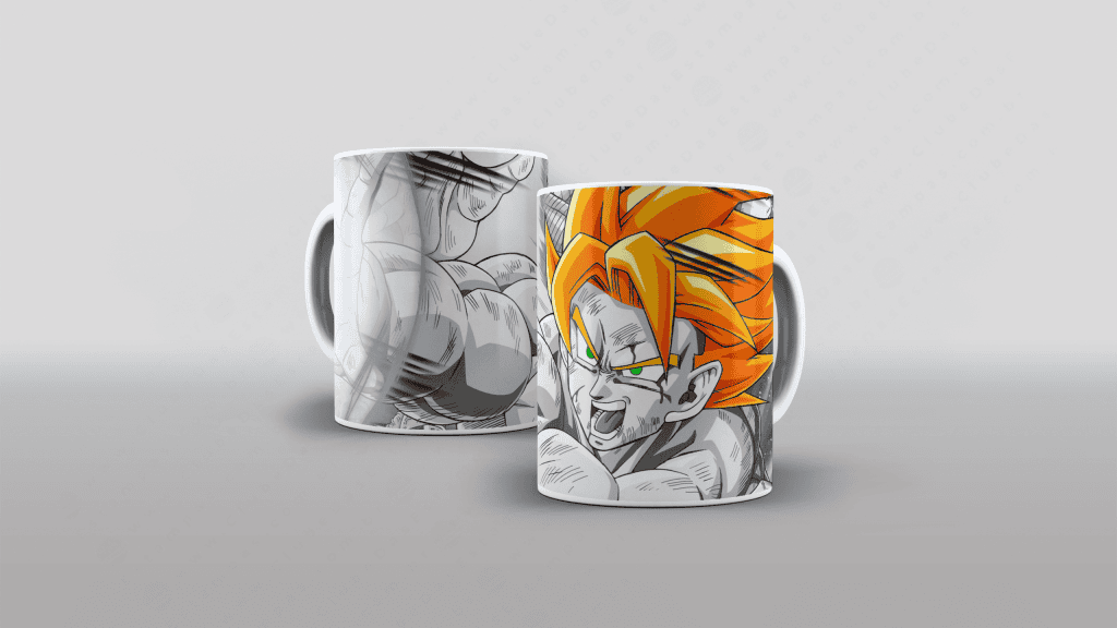 ARTE PARA CANECA DRAGON BALL-3108