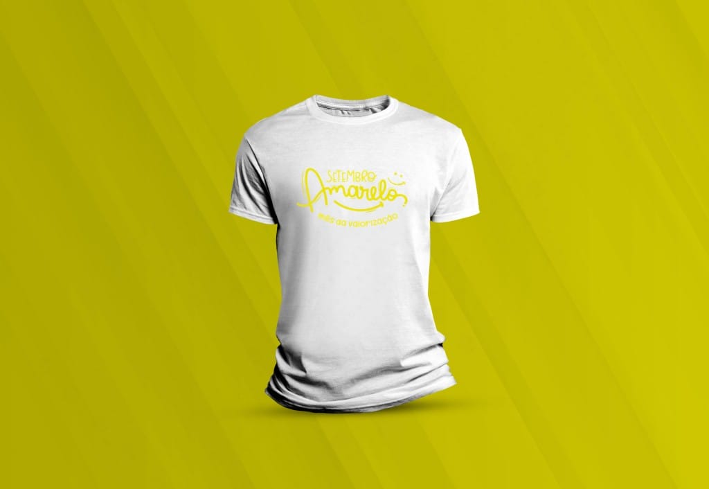 ARTE CAMISETA - SETEMBRO AMARELO-3131