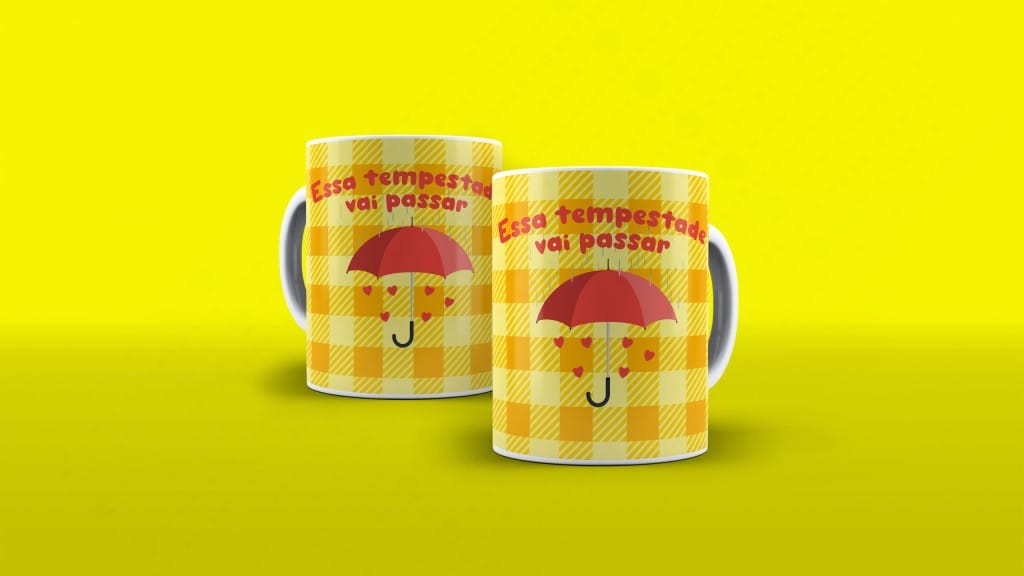 ARTE CANECA - ESSA TEMPESTADE VAI PASSAR-3134