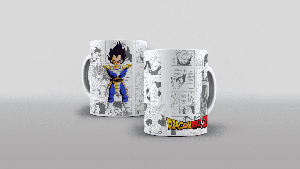 ARTE PARA CANECA - VEGETA-3137