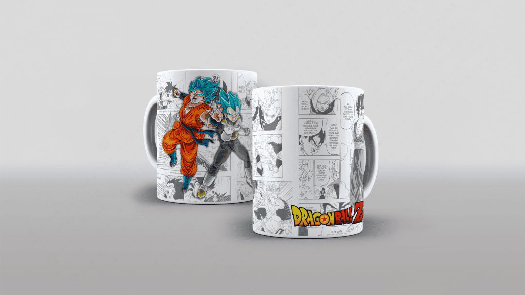 ARTE PARA CANECA - DRAGON BALL - ATUALIZADAS-3142