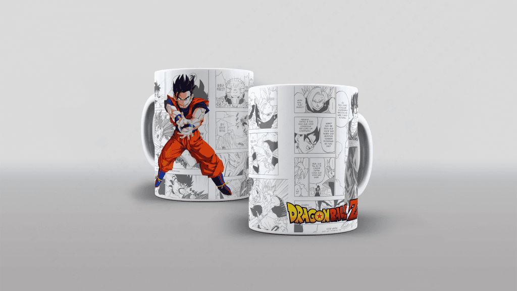 ARTE PARA CANECA - DRAGON BALL-3147