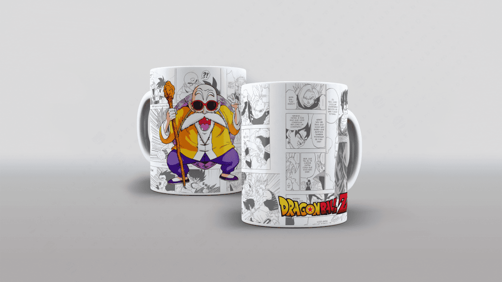 ARTE PARA CANECA - DRAGON BALL-3152