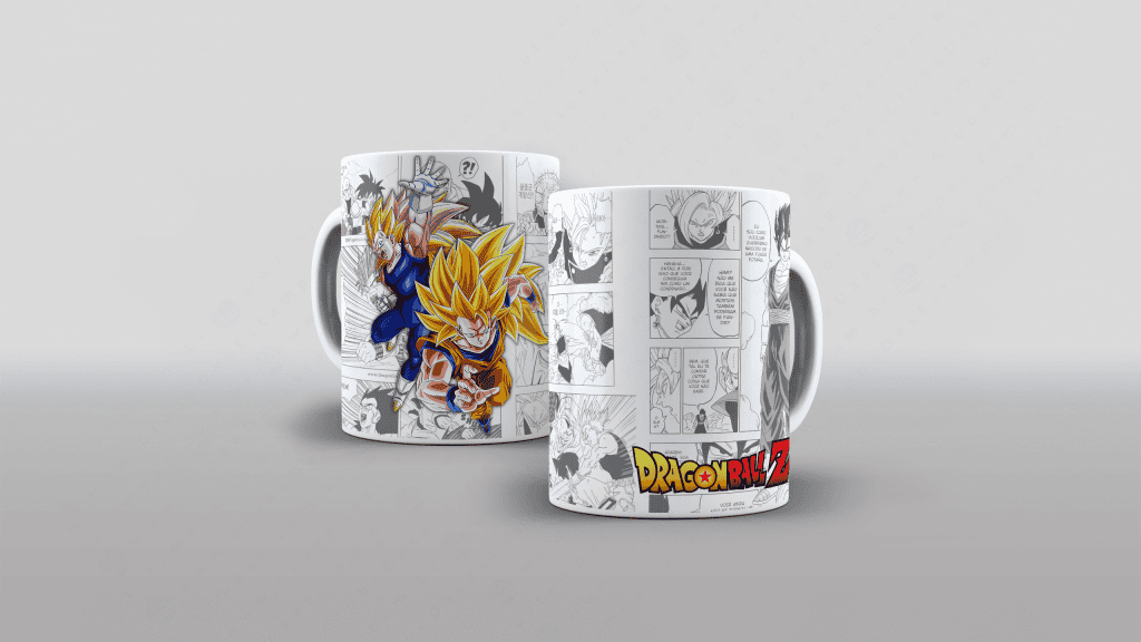 ARTE PARA CANECA - DRAGON BALL-3162