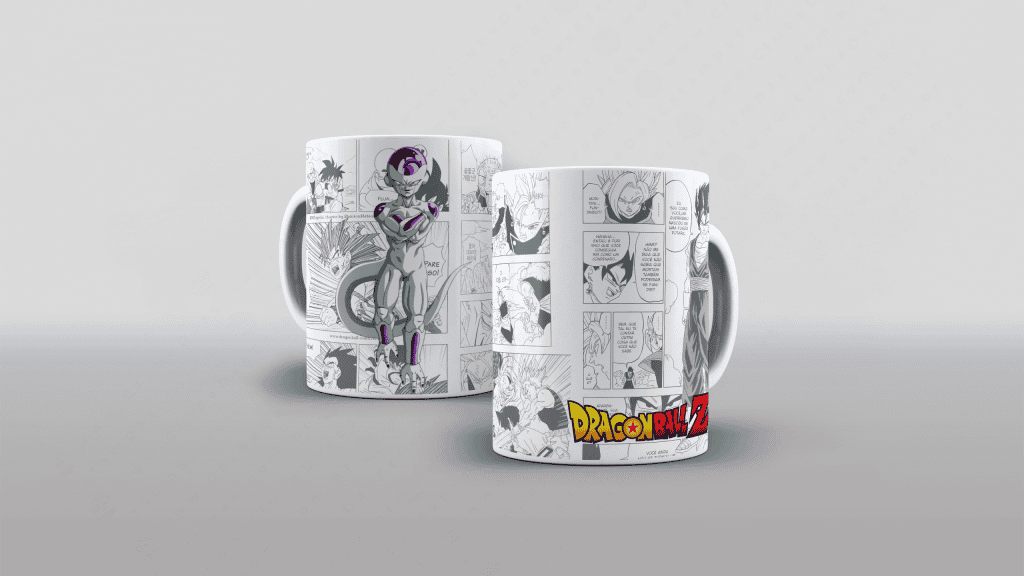 ARTE PARA CANECA - DRAGON BALL-3164
