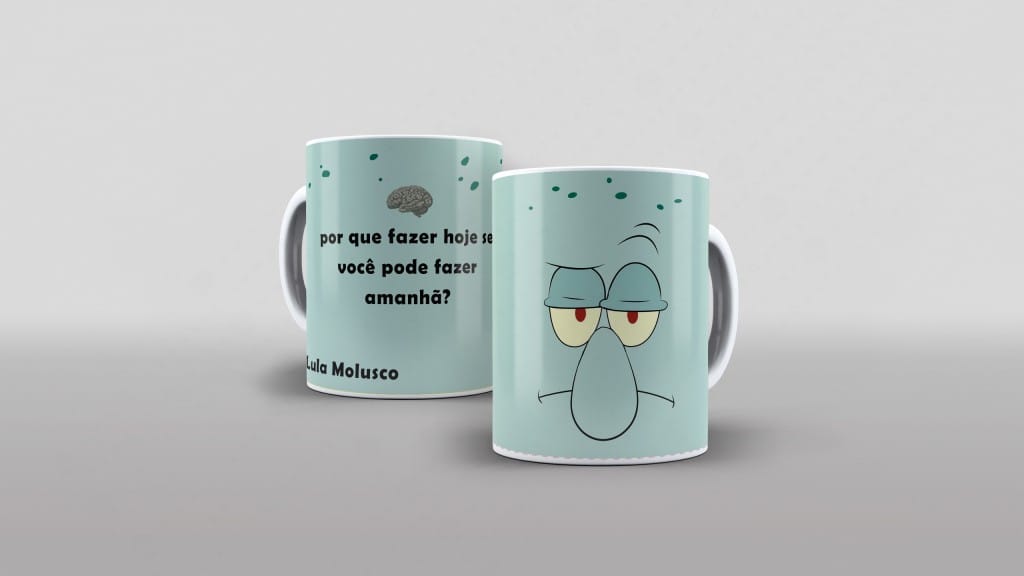 ARTE PARA CANECA - LULA MOLUSCO-3176