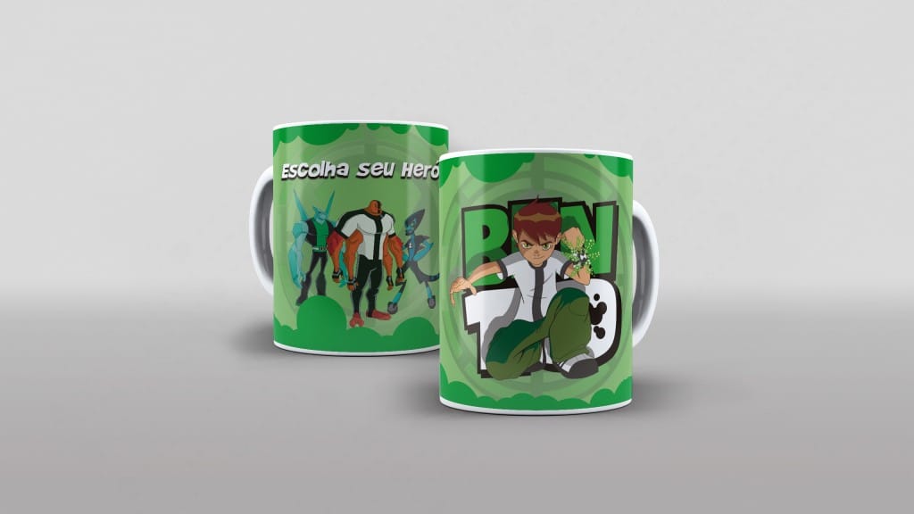 ARTE PARA CANECA BEN 10-3194