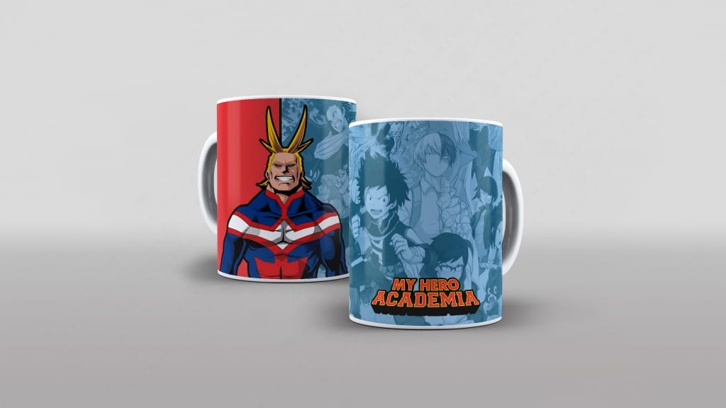 ARTE PARA CANECA ALL MIGHT - BOKU NO HERO-3218