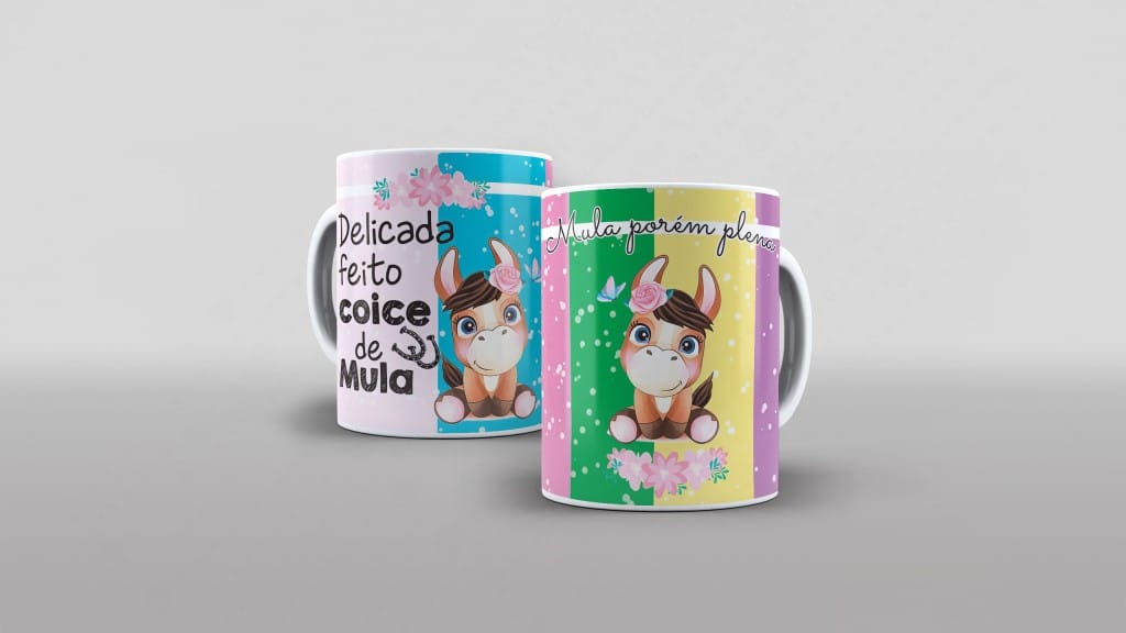 ARTE PARA CANECA DELICADA FEITO COICE DE MULA-3229