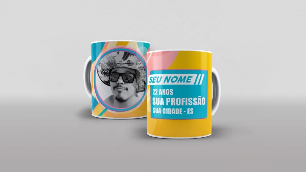 ARTE PARA CANECA ESTILO BBB-3241