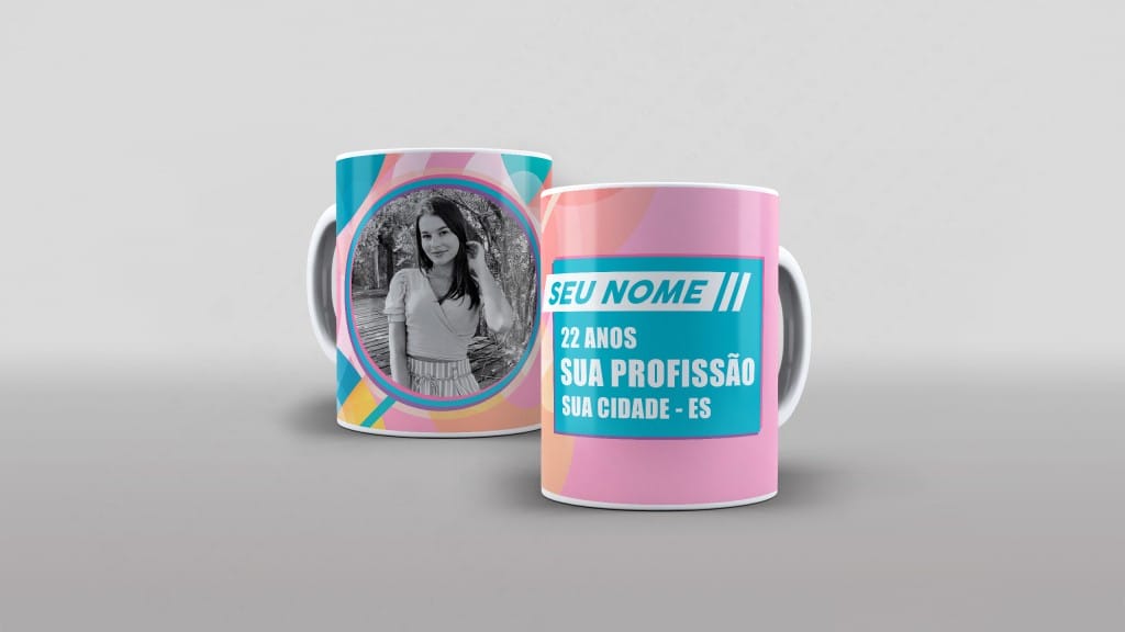 ARTE PARA CANECA ESTILO BBB-3242
