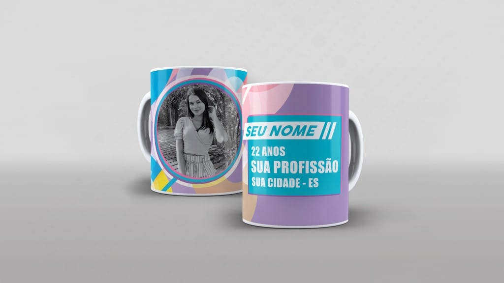 ARTE PARA CANECA ESTILO BBB-3244