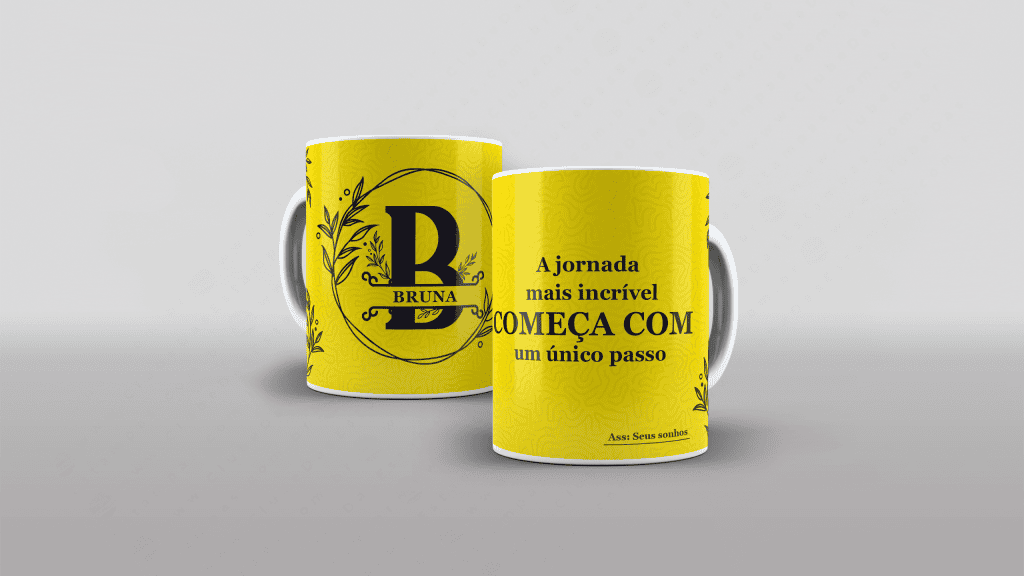 ARTE PARA CANECA COM NOME -  A JORNADA MAIS INCRÍVEL...-3252