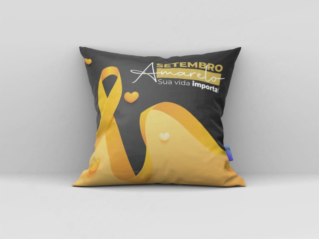 ARTE ALMOFADA - SUA VIDA IMPORTA!-3303