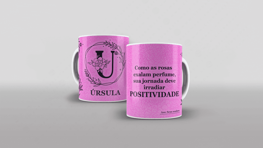ARTE PARA CANECA COM NOME - COMO AS ROSAS EXALAM PERFUME, SUA JORNADA DEVE IRRADIAR POSITIV-3308