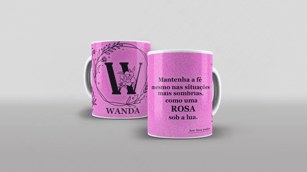 ARTE PARA CANECA COM NOME - MANTENHA A FÉ MESMO NAS SITUAÇÕES MAIS SOMBRIAS...-3310