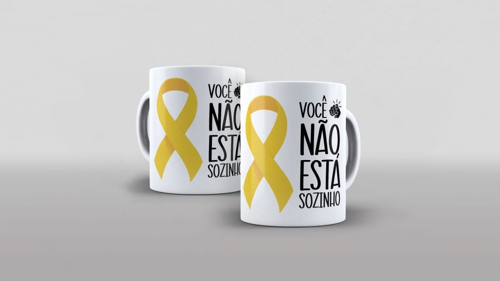 ARTE CANECA - VOCÊ NÃO ESTÁ SOZINHO-3318