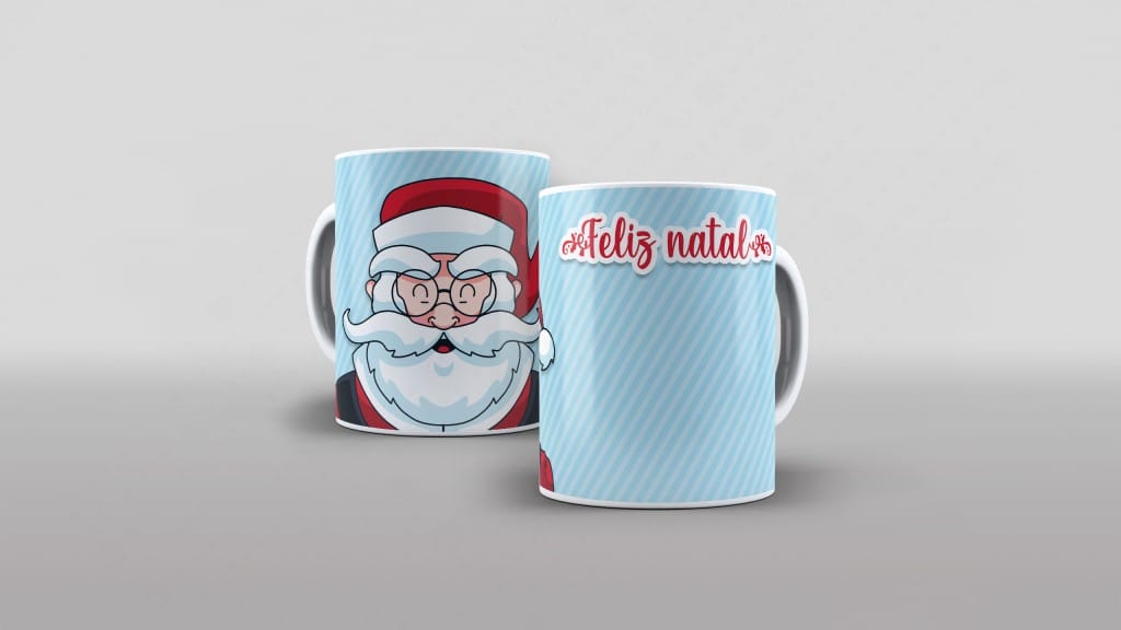 ARTE PARA CANECA PAPAI NOEL-3328