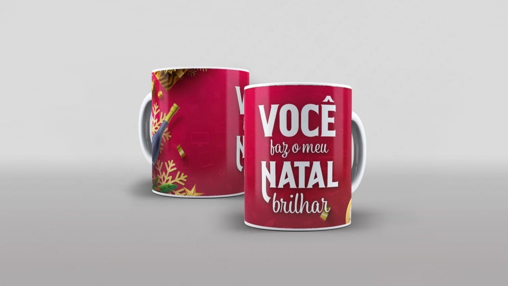 ARTE PARA CANECA - VOCÊ FAZ O MEU NATAL BRILHAR-3341