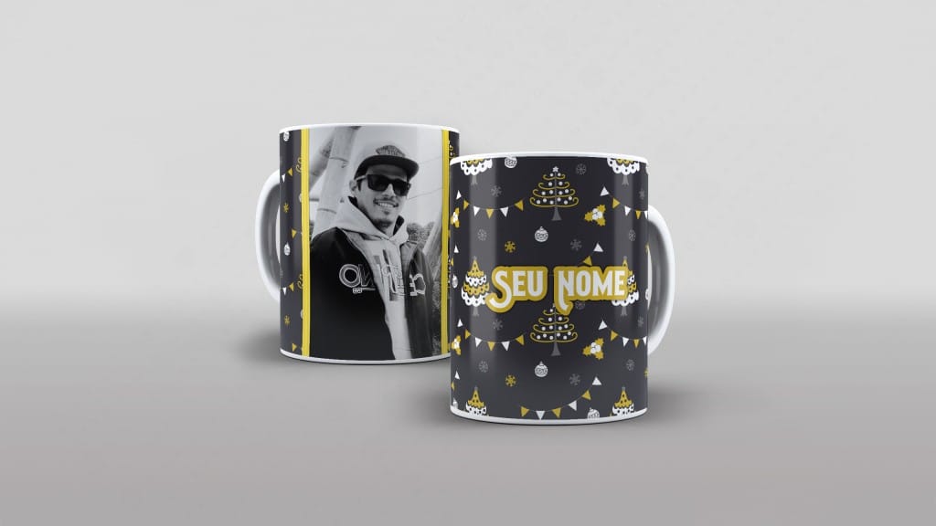 ARTE PARA CANECA NATAL - MODERNO-3360