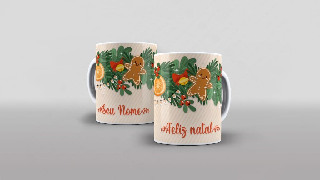 ARTE PARA CANECA - FELIZ NATAL-3365