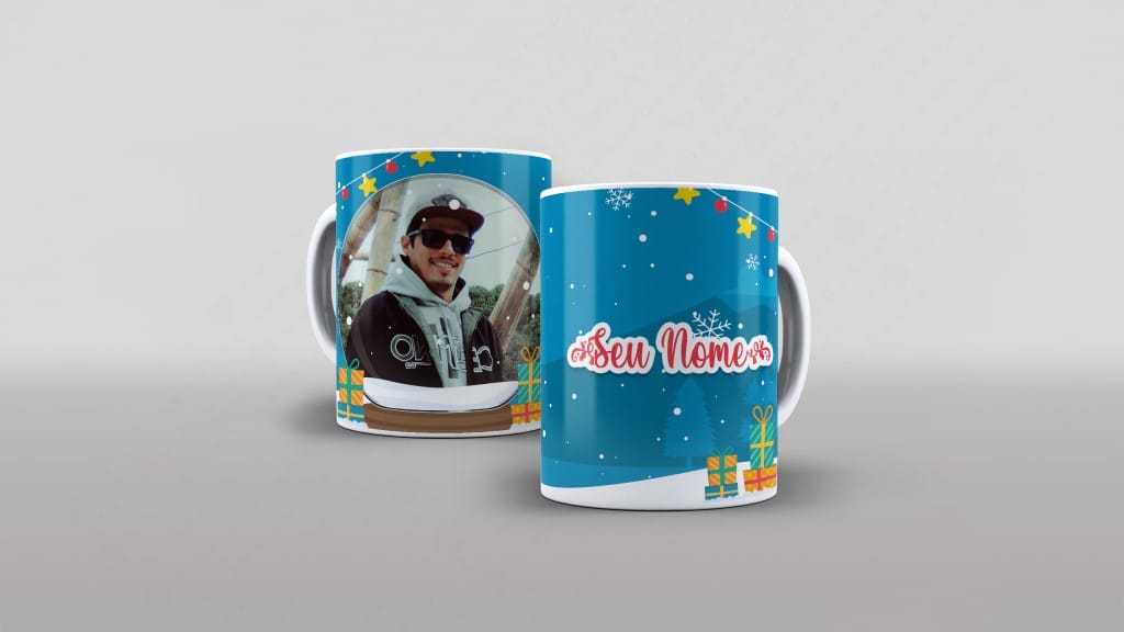 ARTE PARA CANECA - FELIZ NATAL-3367