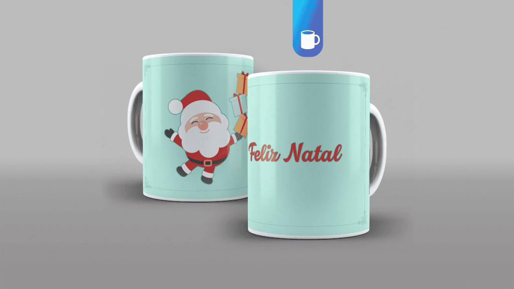 ARTE PARA CANECA - FELIZ NATAL-3418