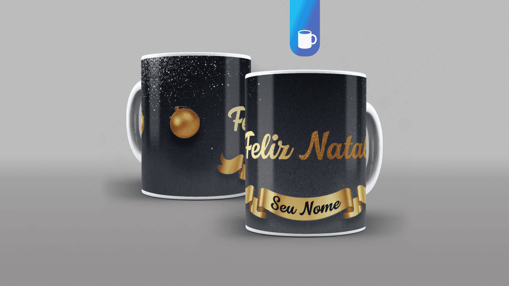 ARTE PARA CANECA - FELIZ NATAL-3425