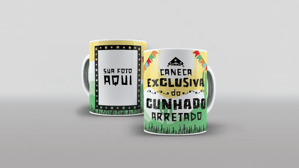 ARTE PARA CANECA CUNHADO  - COLEÇÃO FAMÍLIA ARRETADA-3456