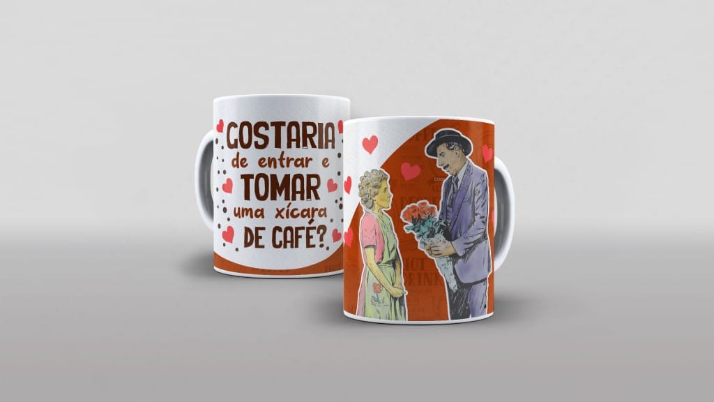 ARTE CANECA - GOSTARIA DE ENTRAR E TOMAR UMA XÍCARA DE CAFÉ?-3470
