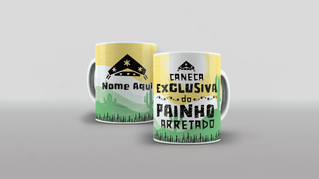 ARTE PARA CANECA PAINHO - COLEÇÃO FAMÍLIA ARERETADA-3485