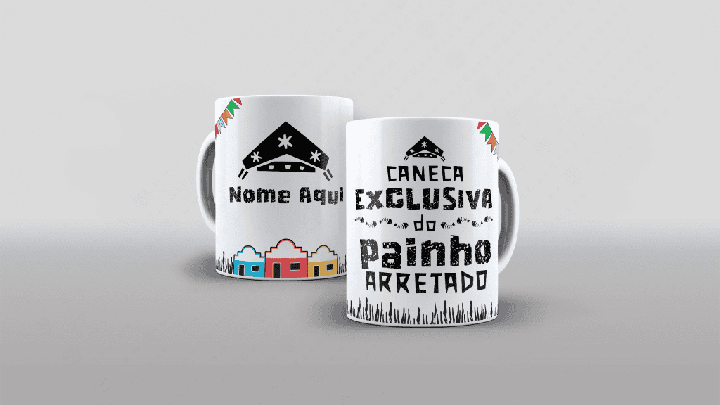 ARTE PARA CANECA PAINHO - COLEÇÃO FAMÍLIA ARERETADA-3486