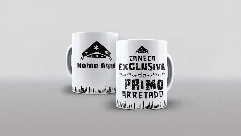 ARTE PARA CANECA PRIMO - COLEÇÃO FAMÍLIA ARRETADA-3501