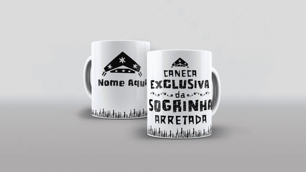 ARTE PARA CANECA SOGRINHA - COLEÇÃO FAMÍLIA ARRETADA-3506